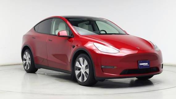 TESLA MODEL Y 2021 5YJYGDEE8MF251446 image